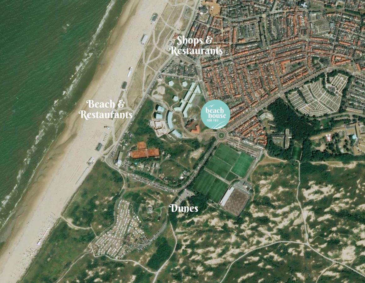 Beach House For You - Luxe Verblijf, 5 Min Van Het Strand カトウェイク・アーン・ゼー エクステリア 写真